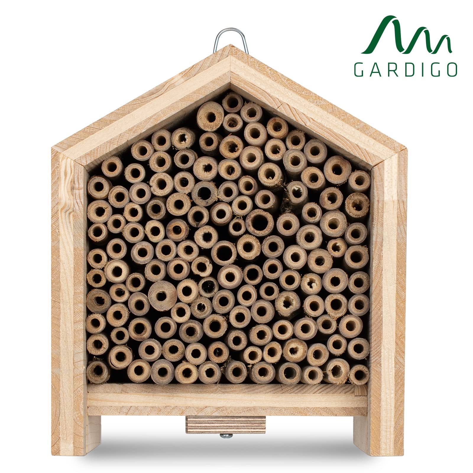 gardigo-tier-haus-bienenhotel-massivholz-mit-bambus-nisthilfe image 7
