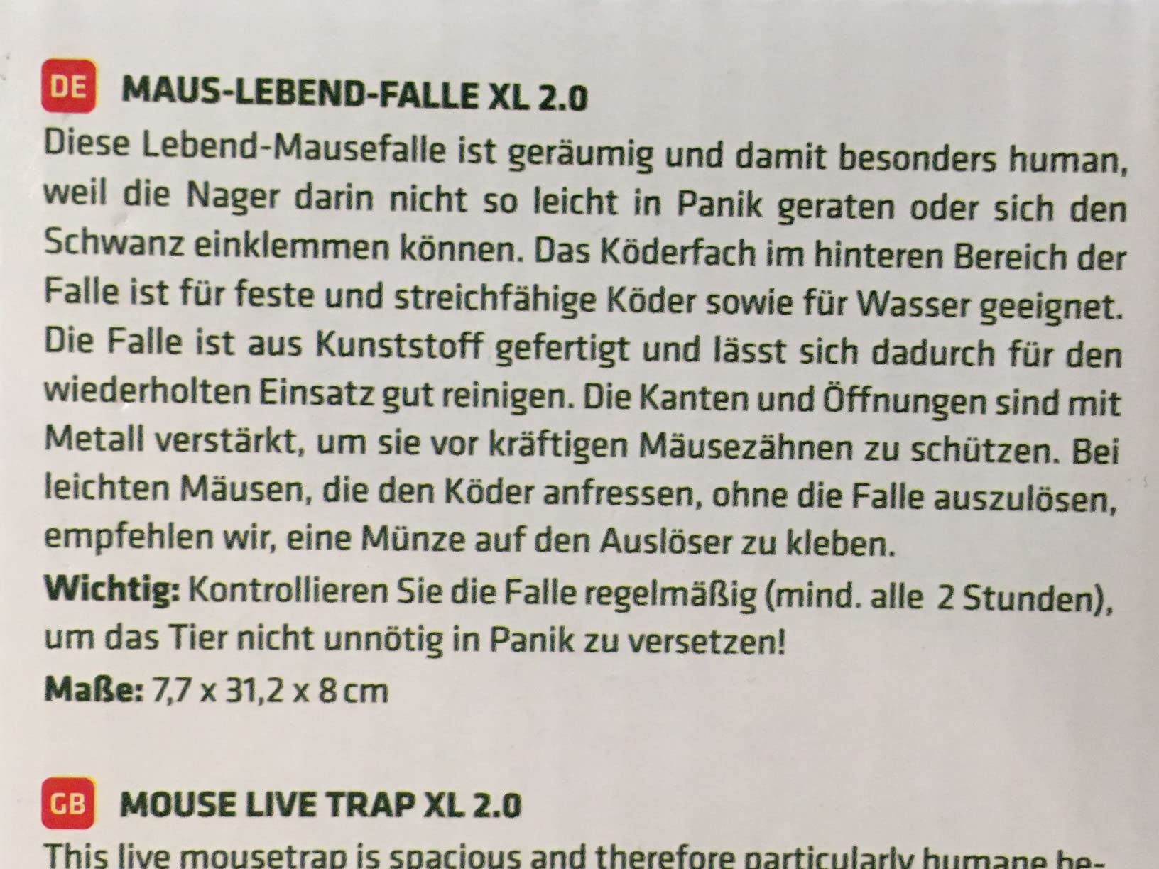 Alles sichtbar