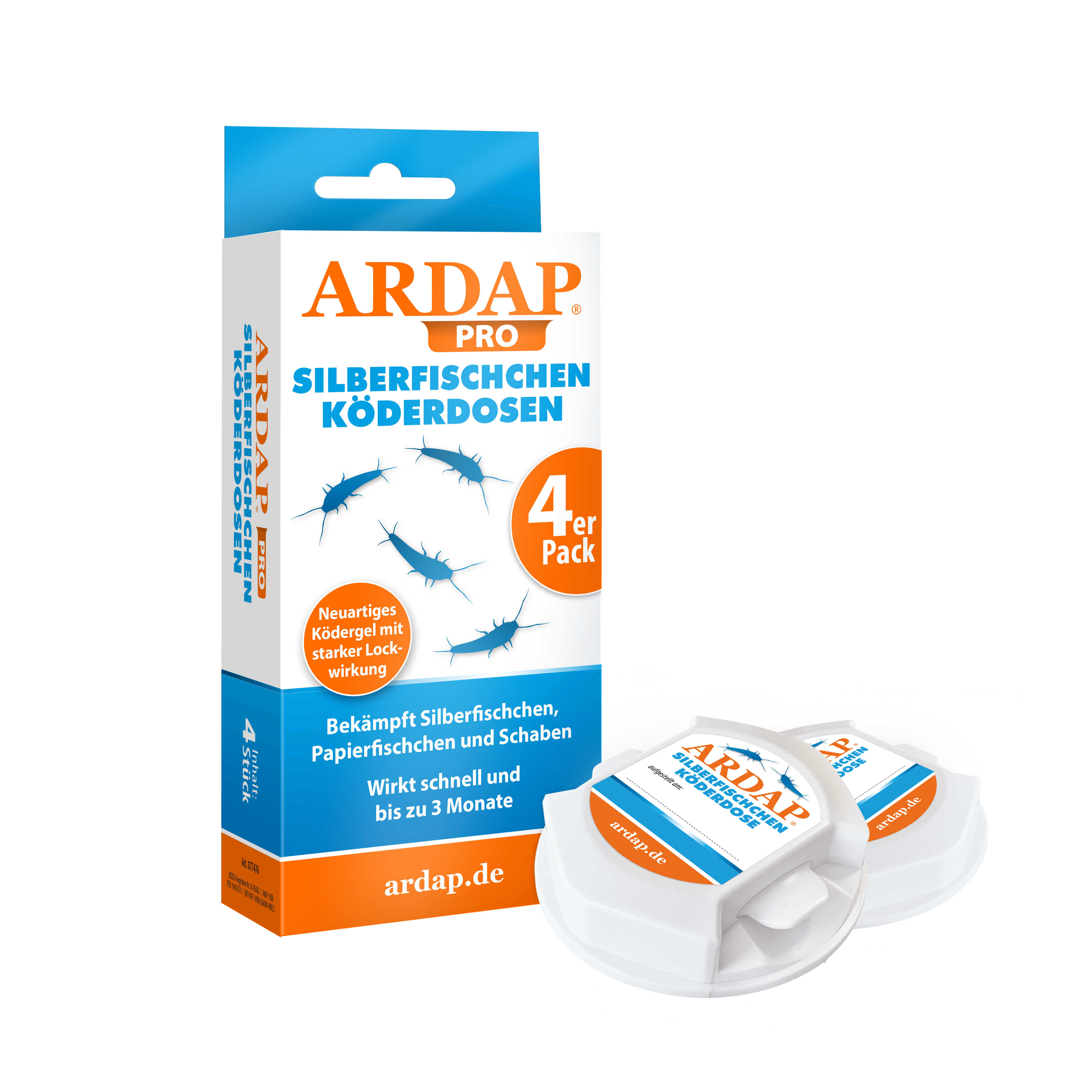 ardap-pro-silberfisch-k-derdose-4-st-ck-gegen-schaben image 1