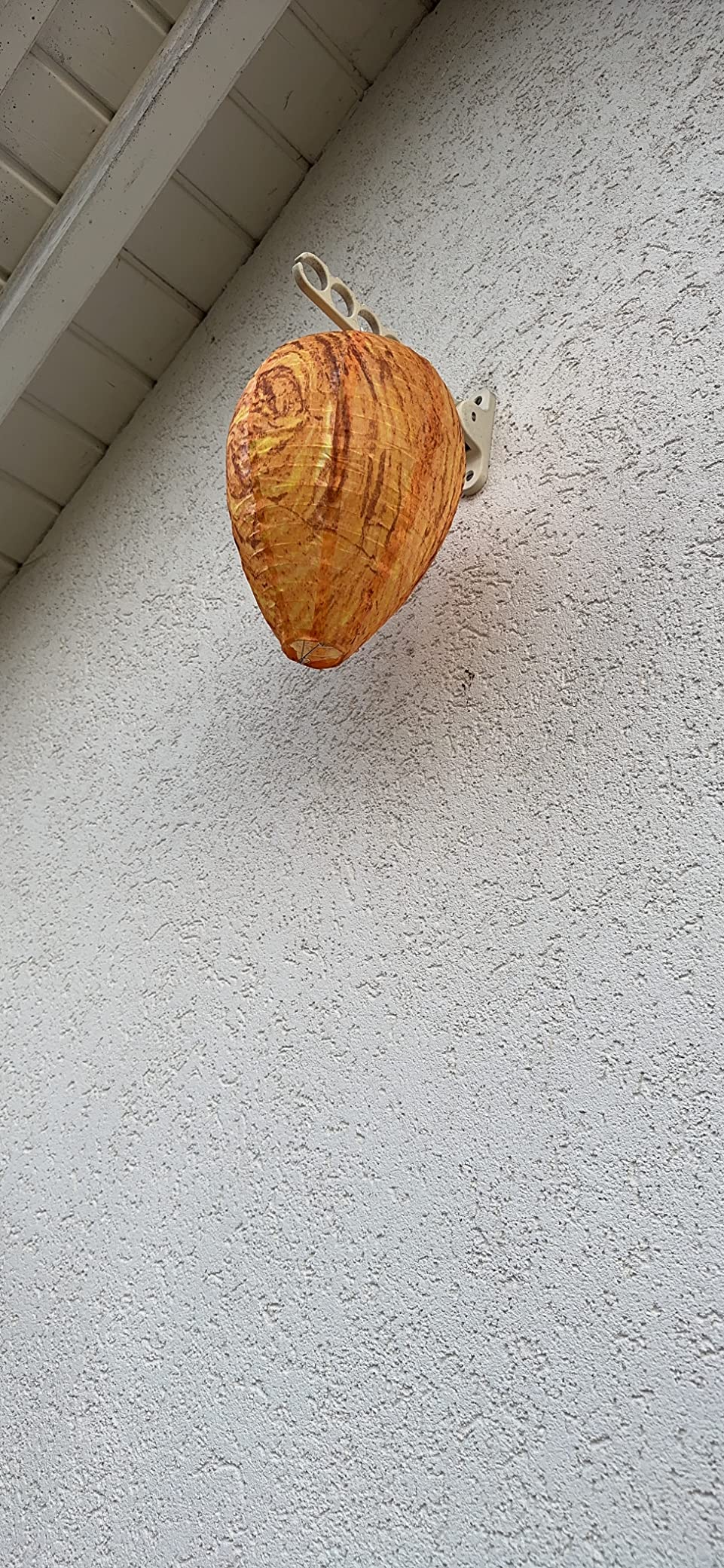 Einfach aufgehängt