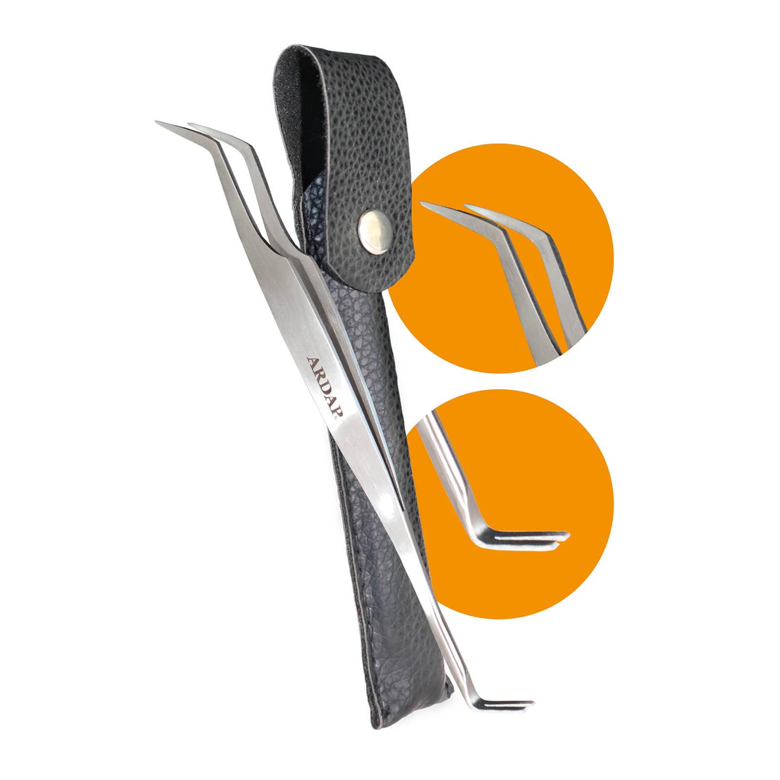 ardap-repell-zeckenhaken-mit-pinzette-edelstahl-2in1 image 2