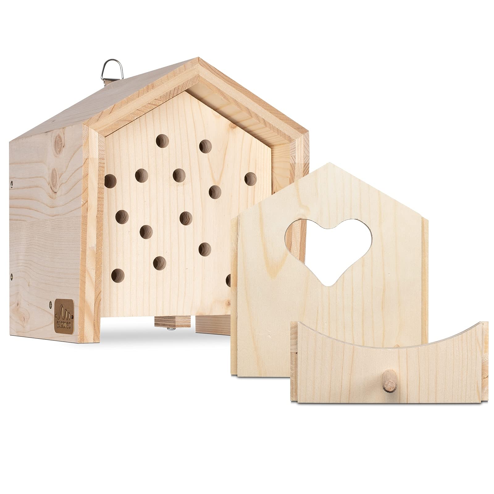 gardigo-tier-haus-marienk-ferhaus-set-futterhaus-herz image 1