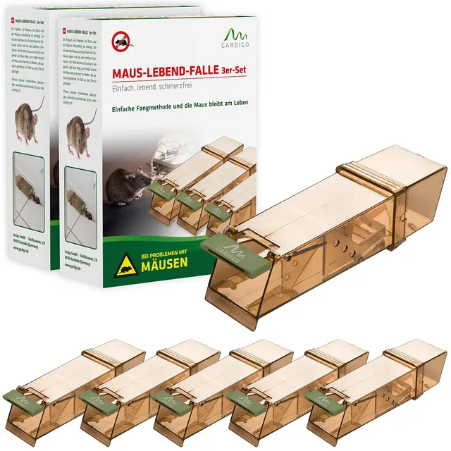gardigo-m-use-feind-lebendfalle-6er-set-transparent image 1
