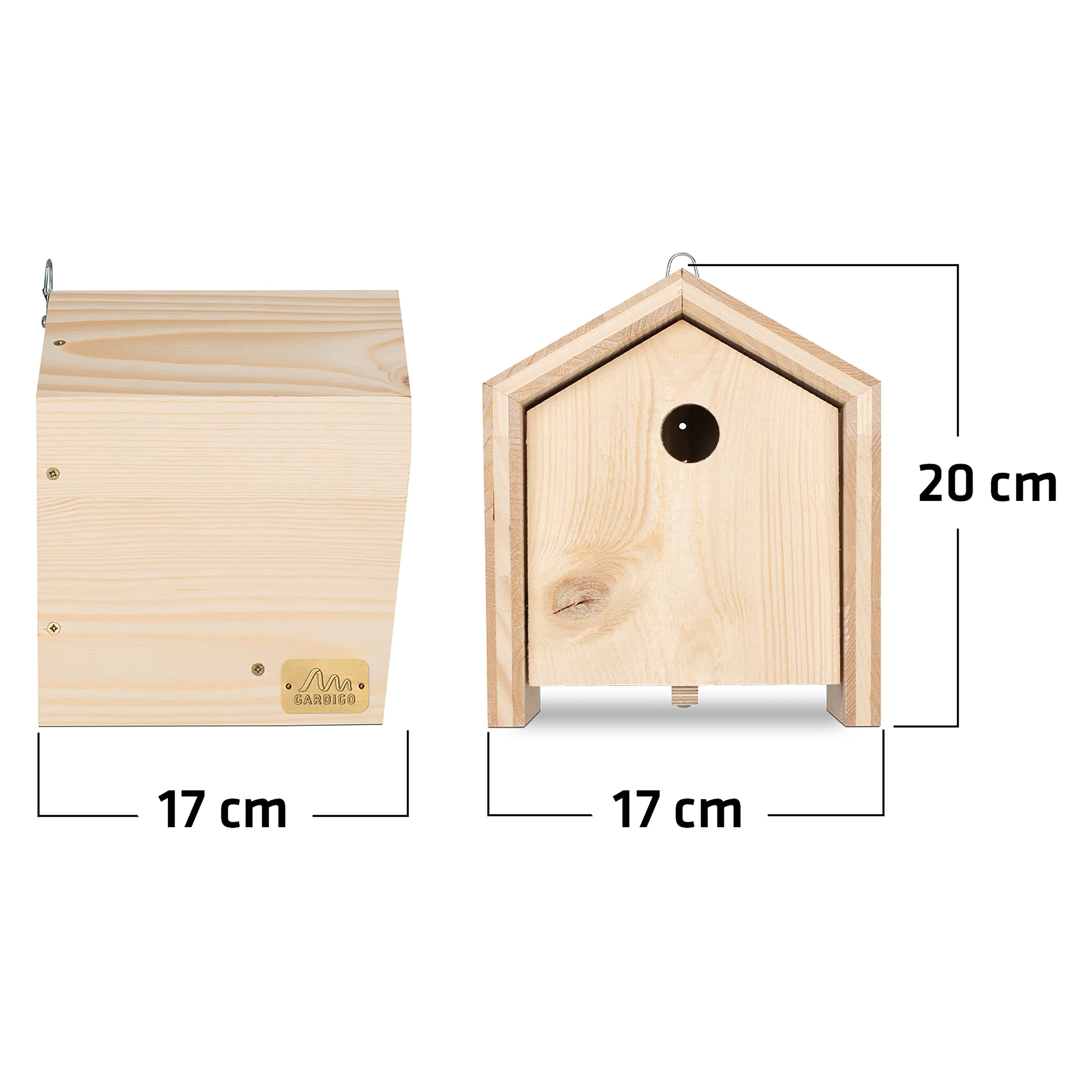gardigo-tier-haus-nistkasten-meisen-26-mm-massivholz image 6