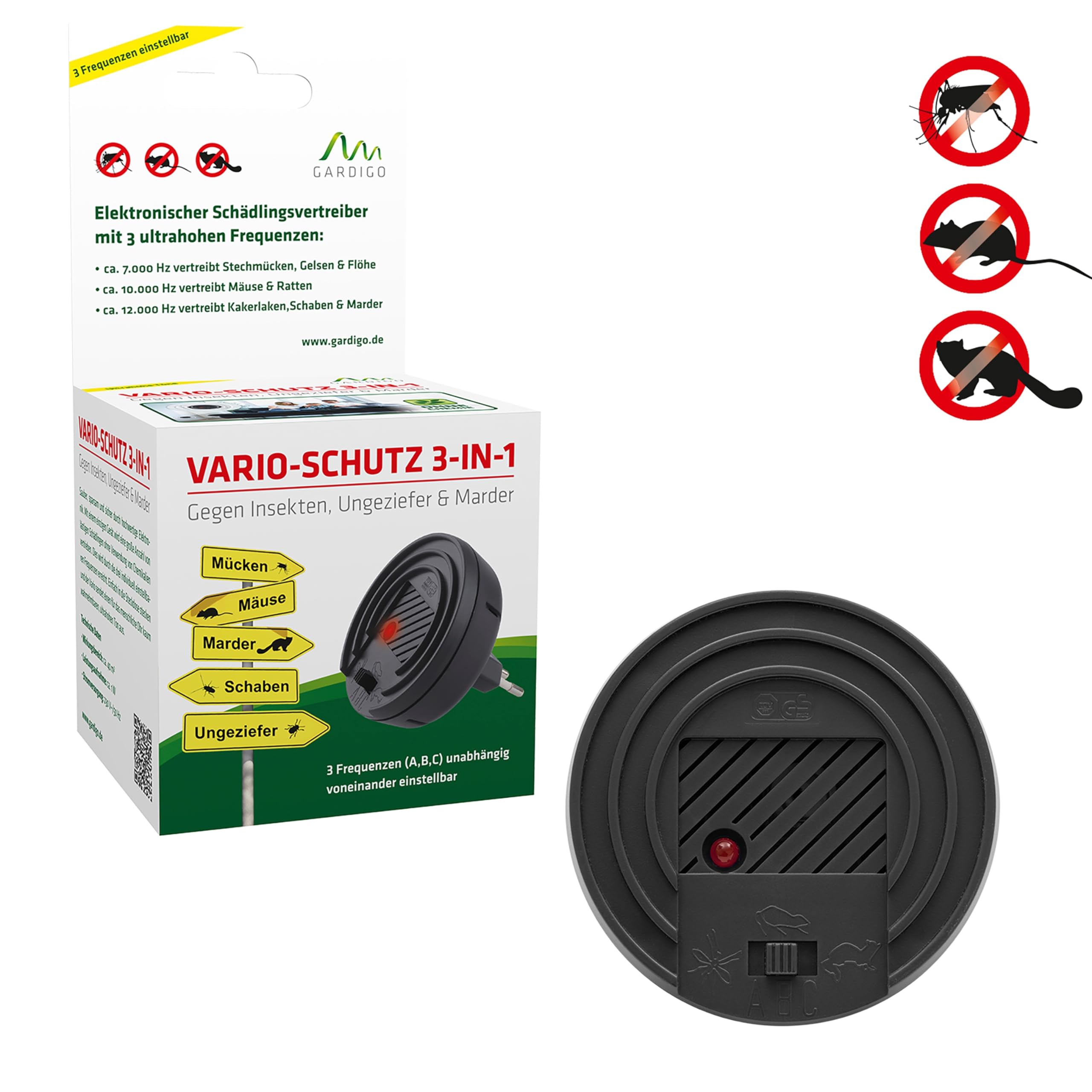 gardigo-vario-schutz-3-in-1-ultraschall-vertreiber-3-frequenzen image 2
