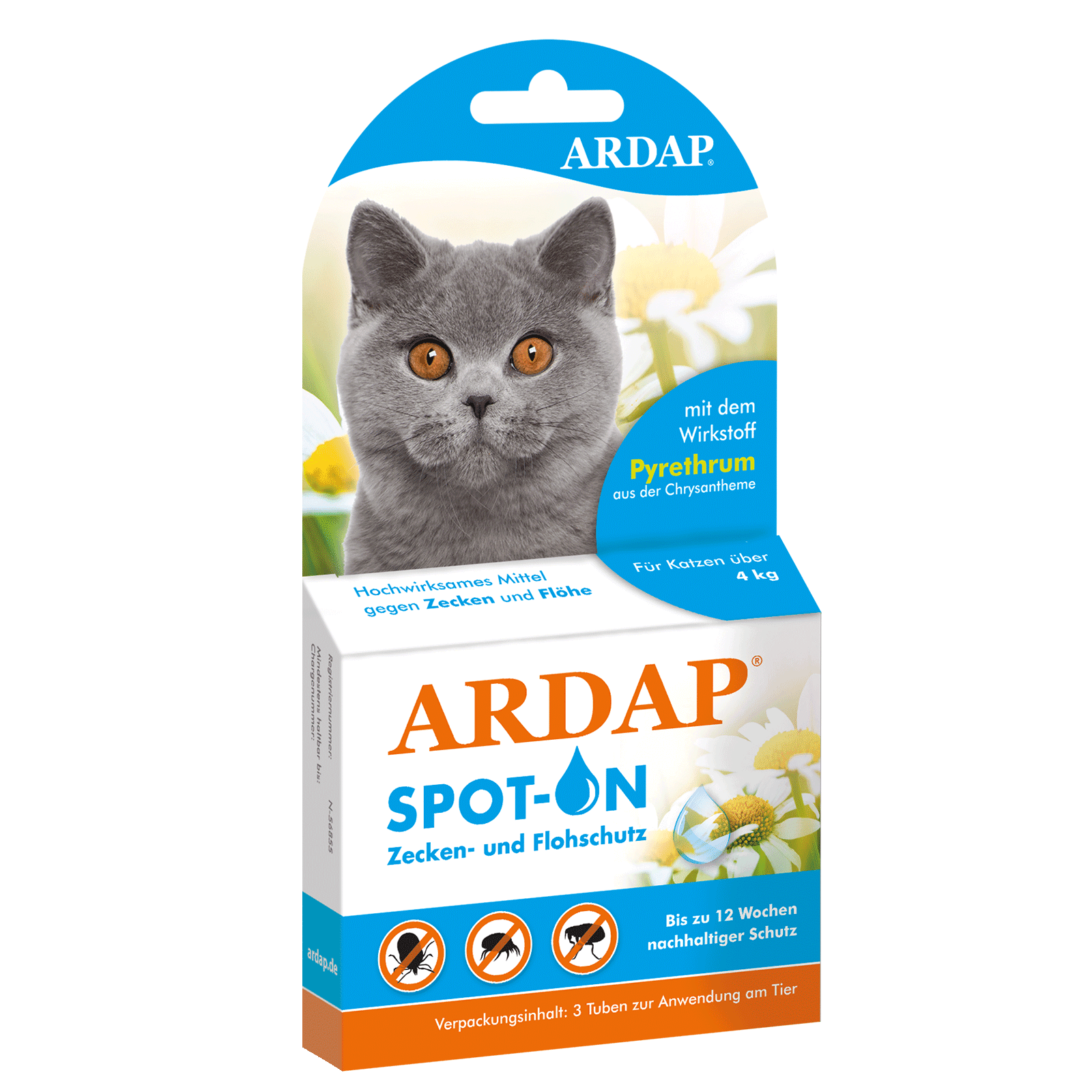 ardap-spot-on-f-r-katzen-3-tuben-bis-12-wochen-schutz image 3