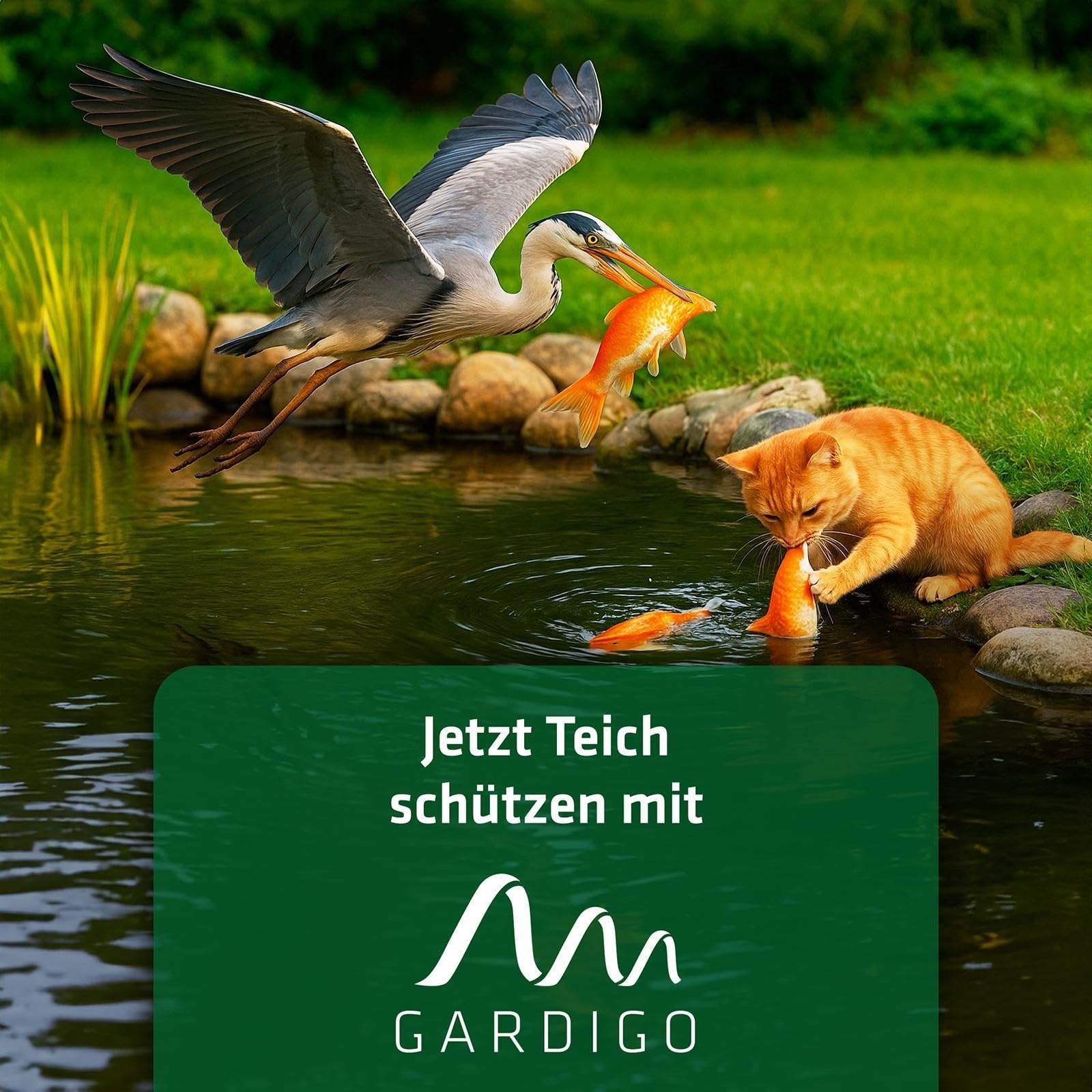 gardigo-vogel-frei-teichgitter-20er-set-reiherschutz image 8