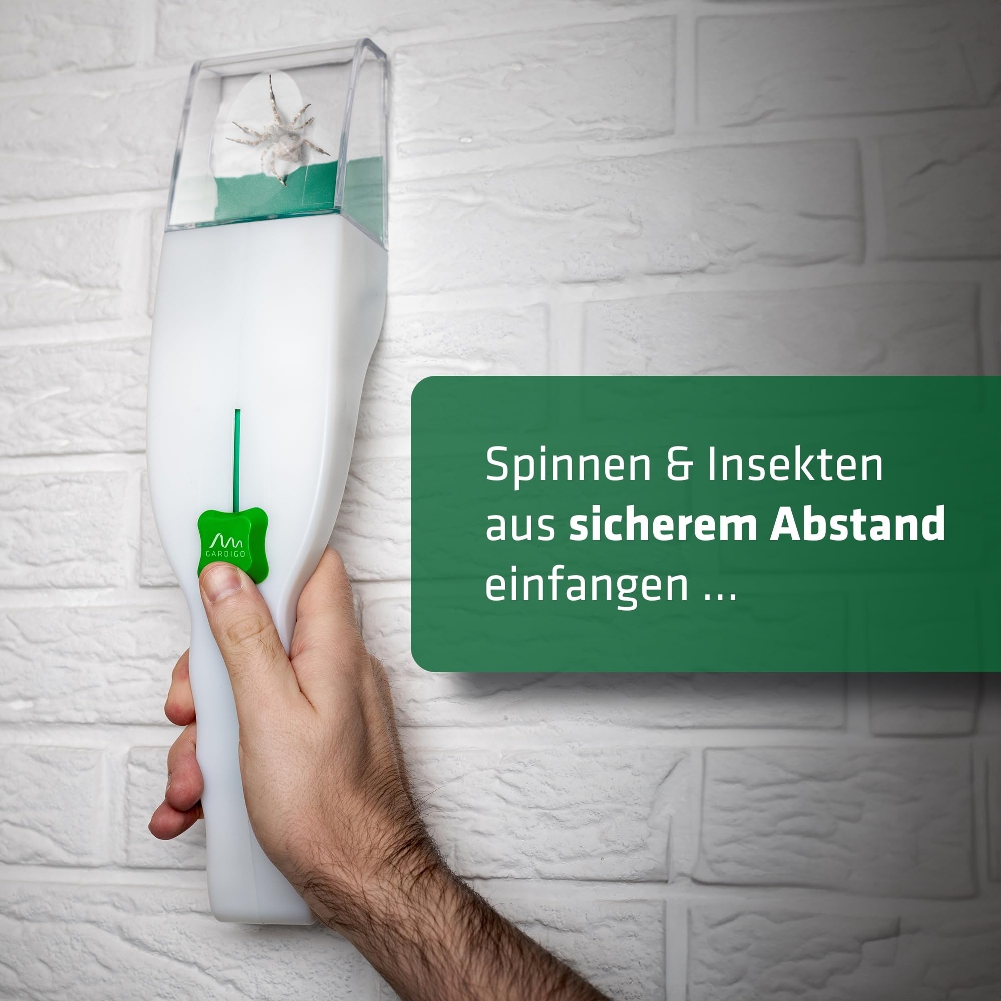 gardigo-m-use-feind-insektenf-nger-xxl-mit-lupe-37cm-spinnenf-nger image 2