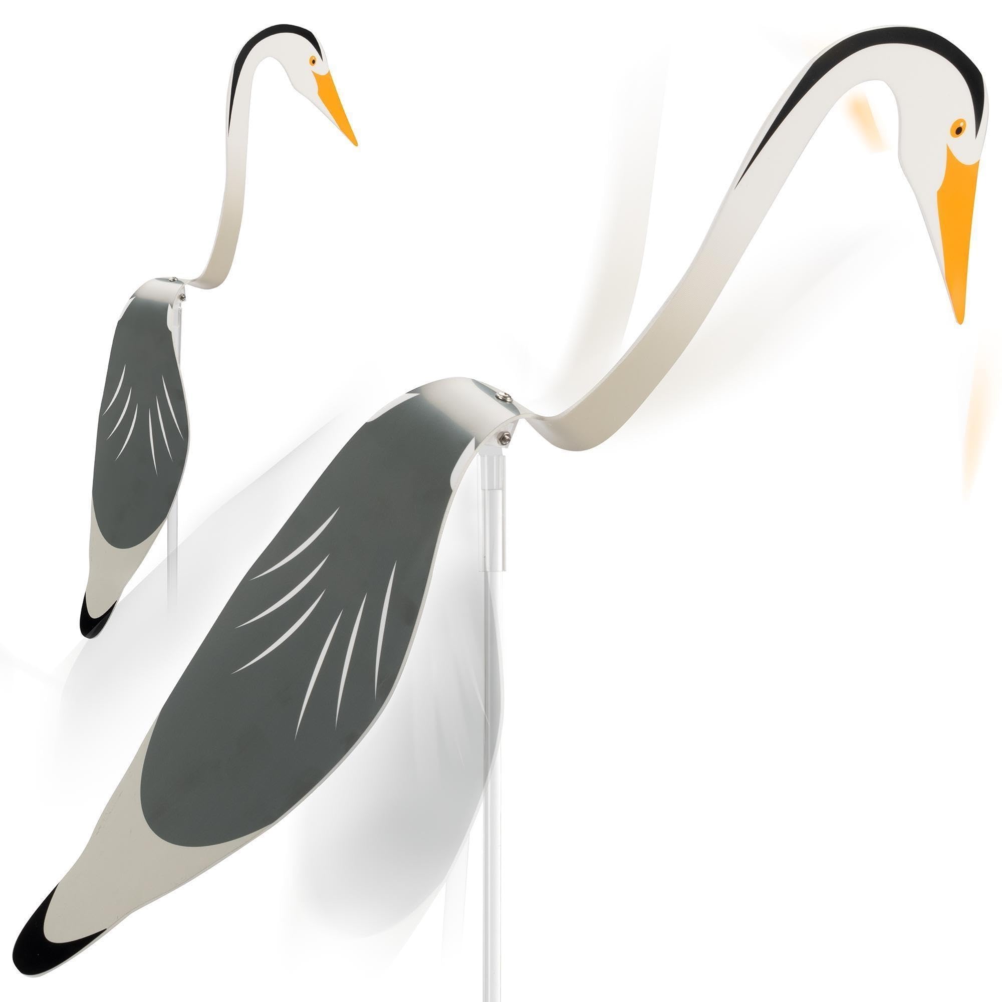 gardigo-vogel-frei-fischreiher-abwehr-twist-gartenfigur-2er-set-beweglich image 7