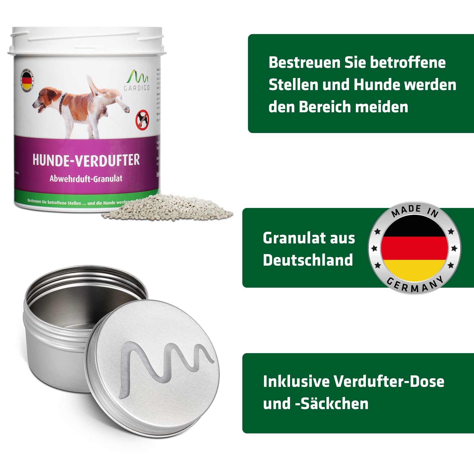 gardigo-vogel-frei-hundeschreck-granulat-300-g-geraniol-mit-dose image 2