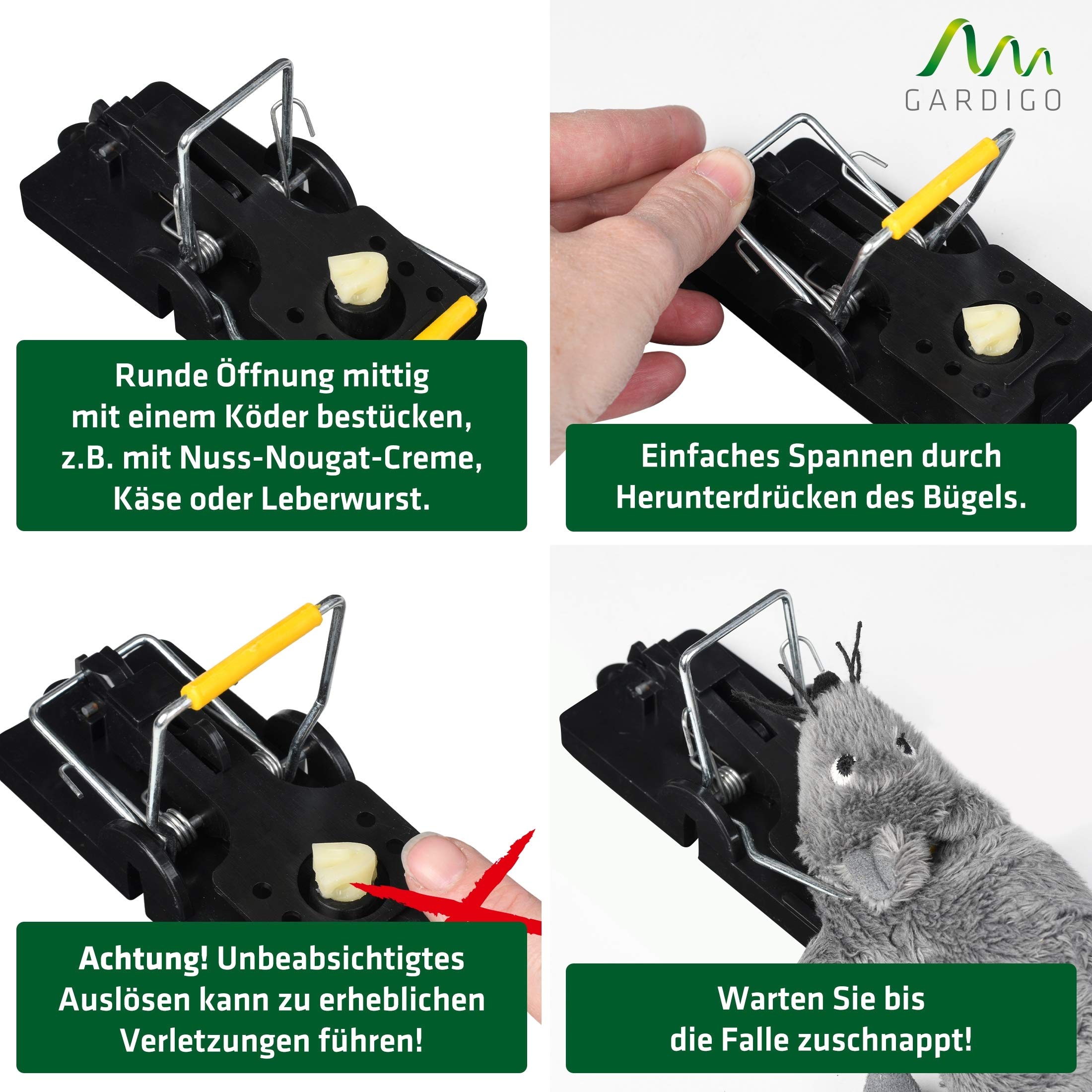 gardigo-m-use-feind-mausefalle-2er-set-kunststoff-schmal image 2