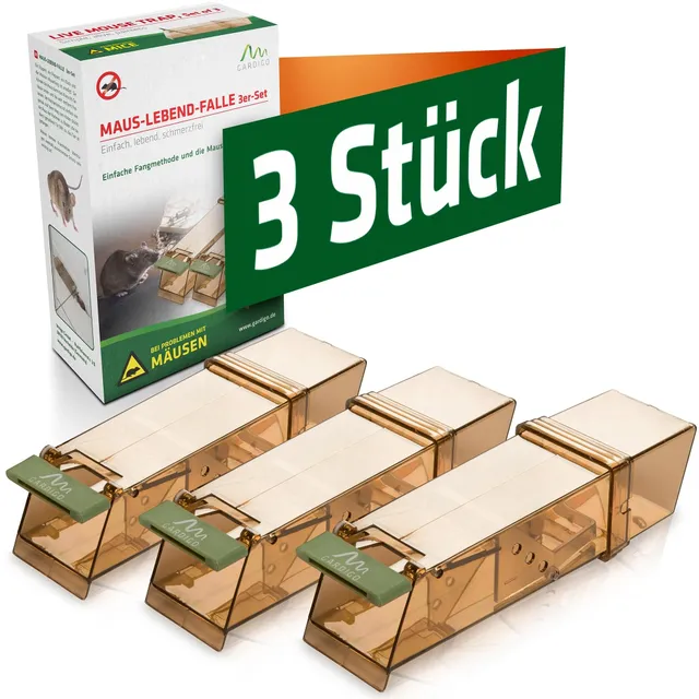 gardigo-m-use-feind-lebendfalle-m-use-3er-set-tierfreundlich image 1