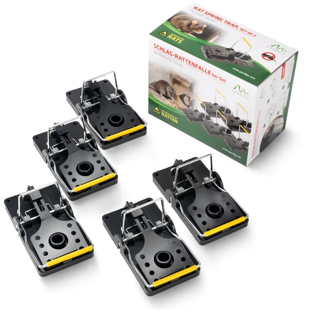 gardigo-m-use-feind-rattenfalle-schlagfalle-5er-pack image 1