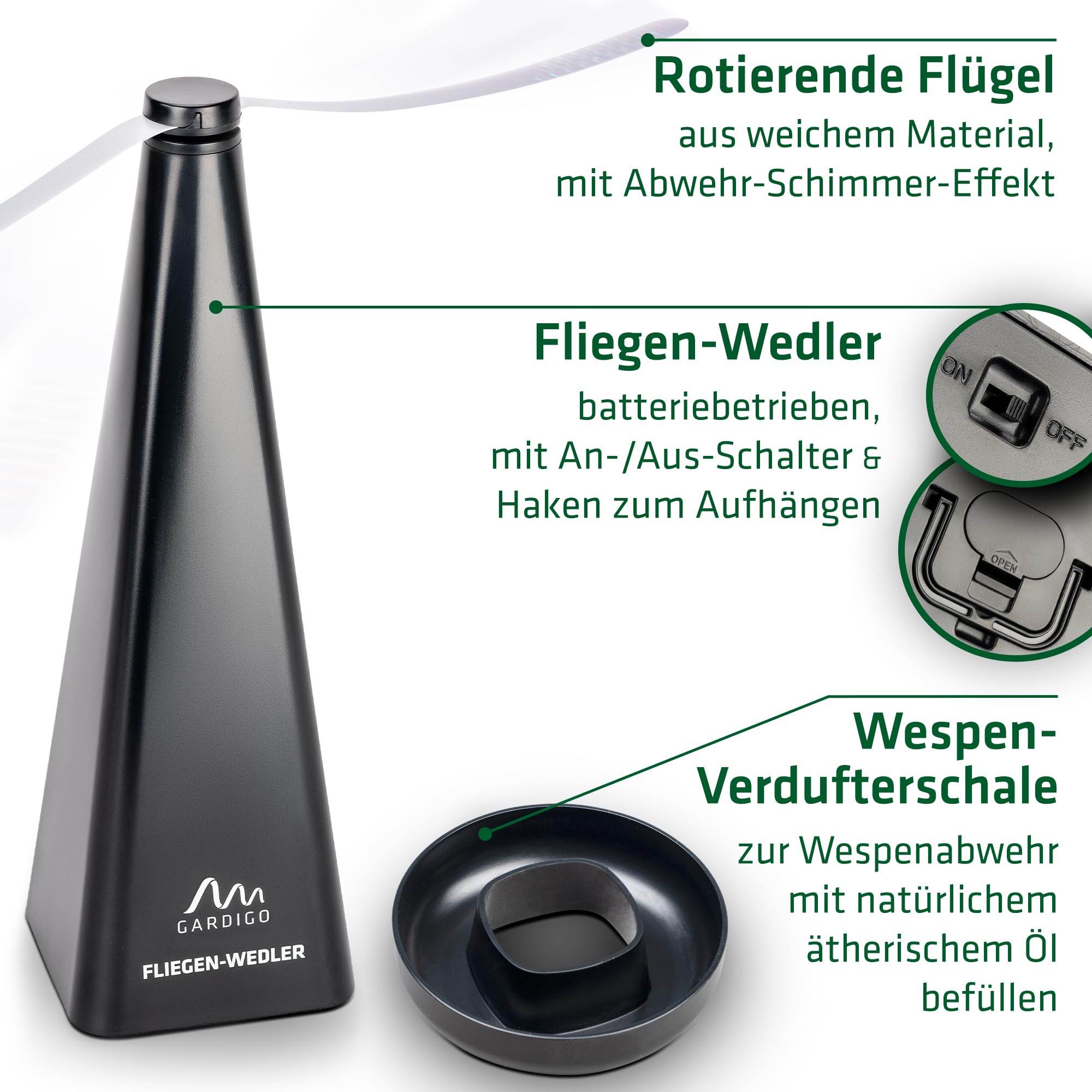 gardigo-wespenwedler-fliegenwedler-mit-duftschale-batteriebetrieben image 3