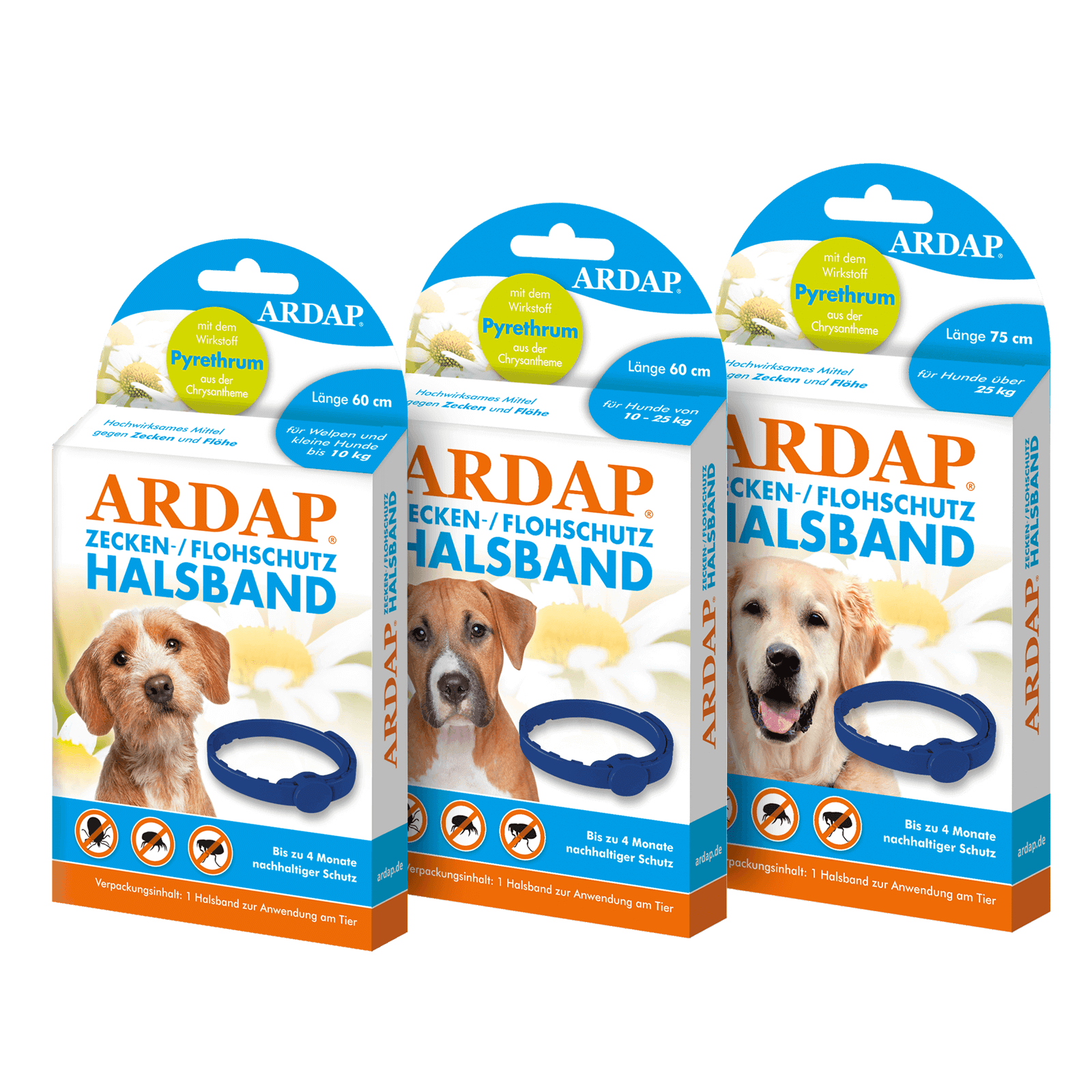 ardap-repell-zecken-flohhalsband-f-r-hunde-klein-pyrethrum image 1