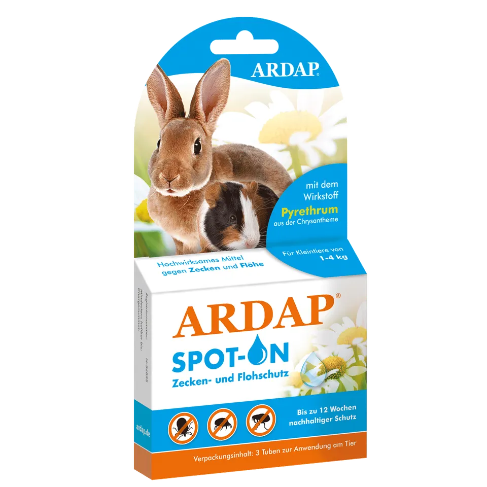 ardap-repell-spot-on-kleintiere-nager-3-tuben-pyrethrum image 1