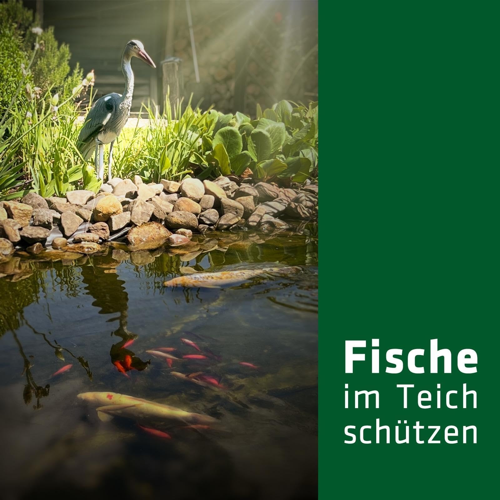 gardigo-vogel-frei-fischreiher-figur-teichdeko-mit-erdspie image 2