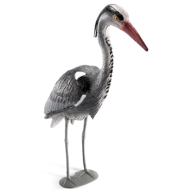 gardigo-vogel-frei-fischreiher-figur-teichdeko-mit-erdspie image 1