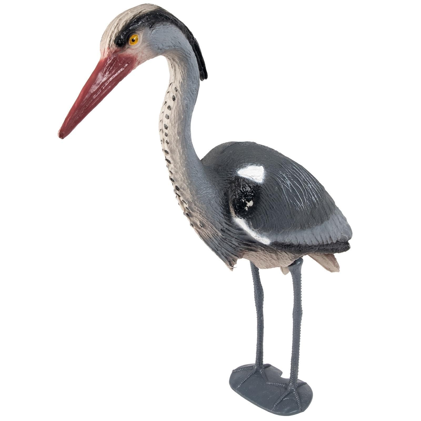 gardigo-vogel-frei-fischreiher-figur-teichdeko-mit-erdspie image 8