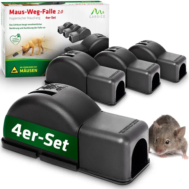 gardigo-m-use-feind-mausefalle-4er-pack-mit-kunststoffgeh-use image 1