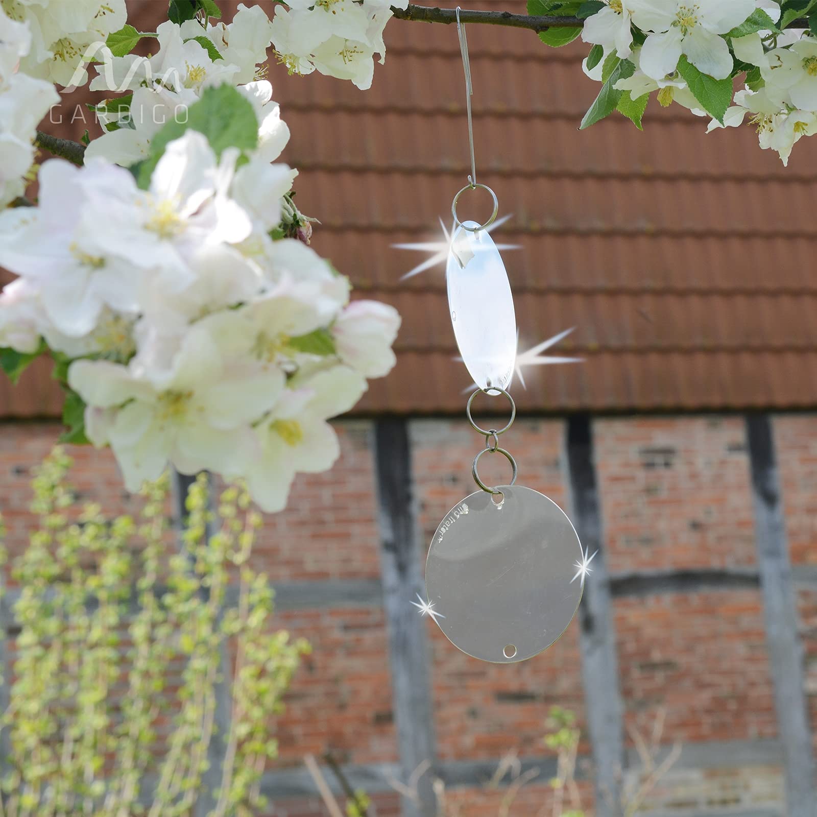 gardigo-vogel-frei-reflektoren-4er-set-vogelabwehr-edelstahl image 7
