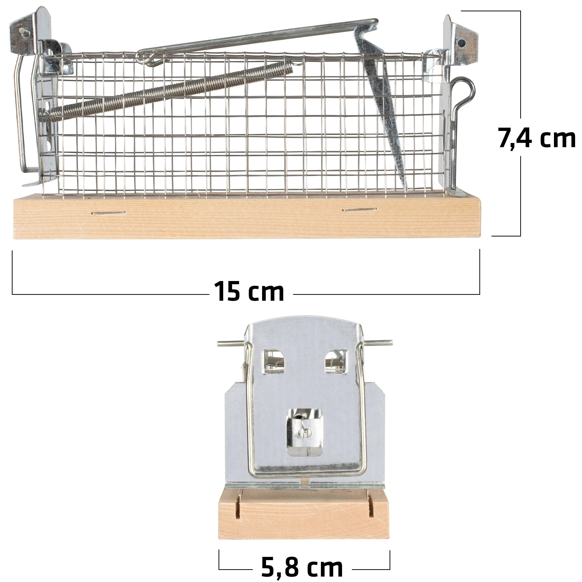 gardigo-m-use-feind-mausefalle-lebend-holz-4er-set-metallgitter image 4