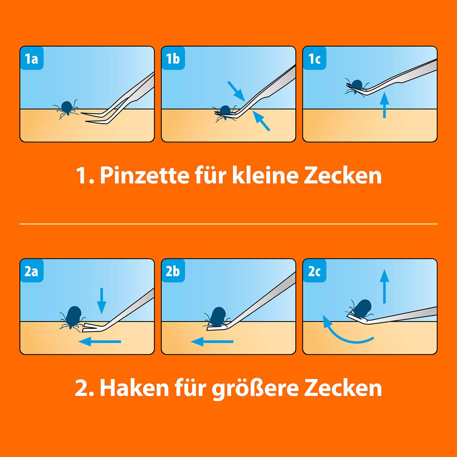 ardap-repell-zeckenhaken-mit-pinzette-edelstahl-2in1 image 5