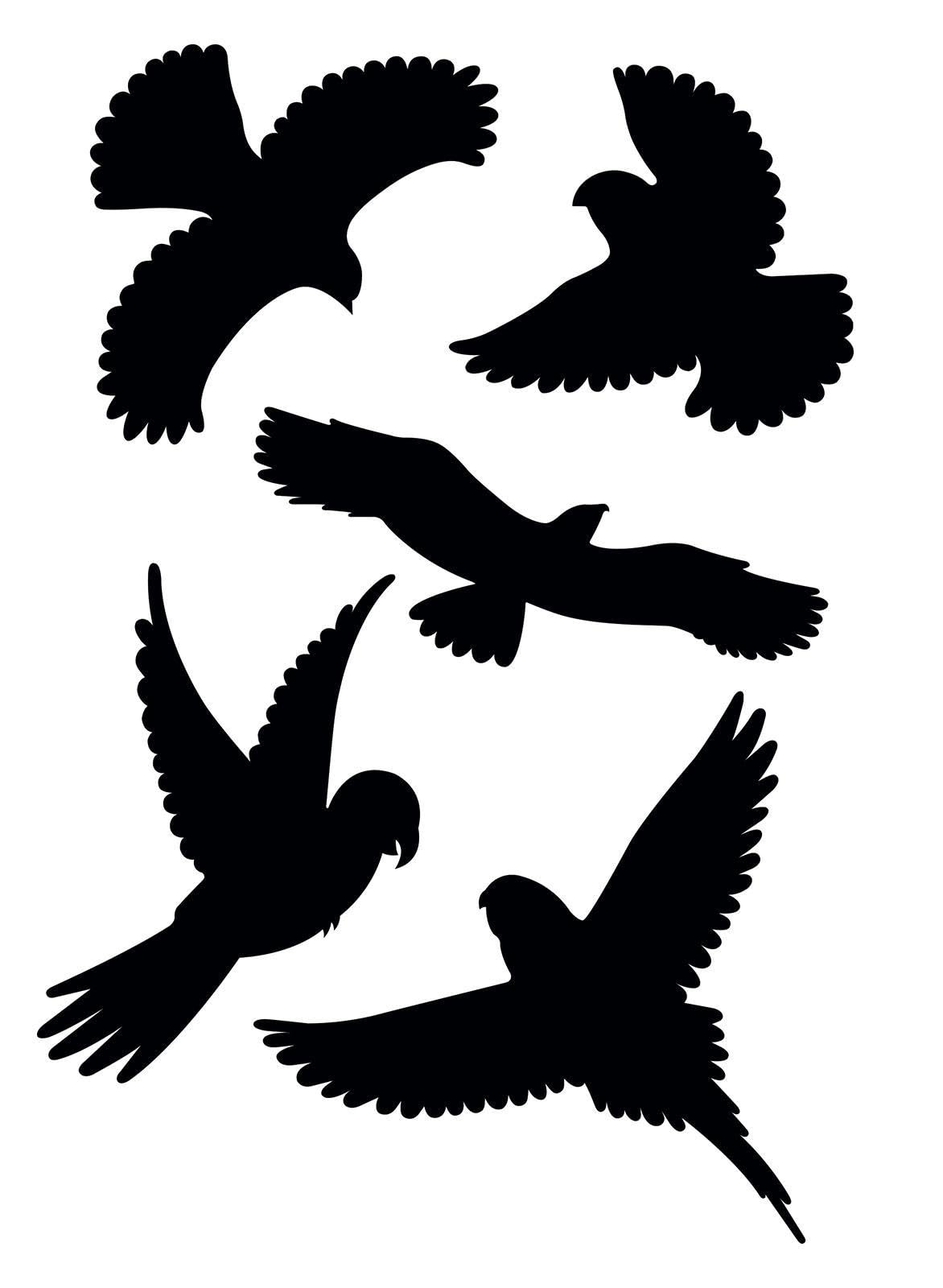gardigo-vogel-frei-vogelabwehr-aufkleber-schwarz-5-st-ck image 1