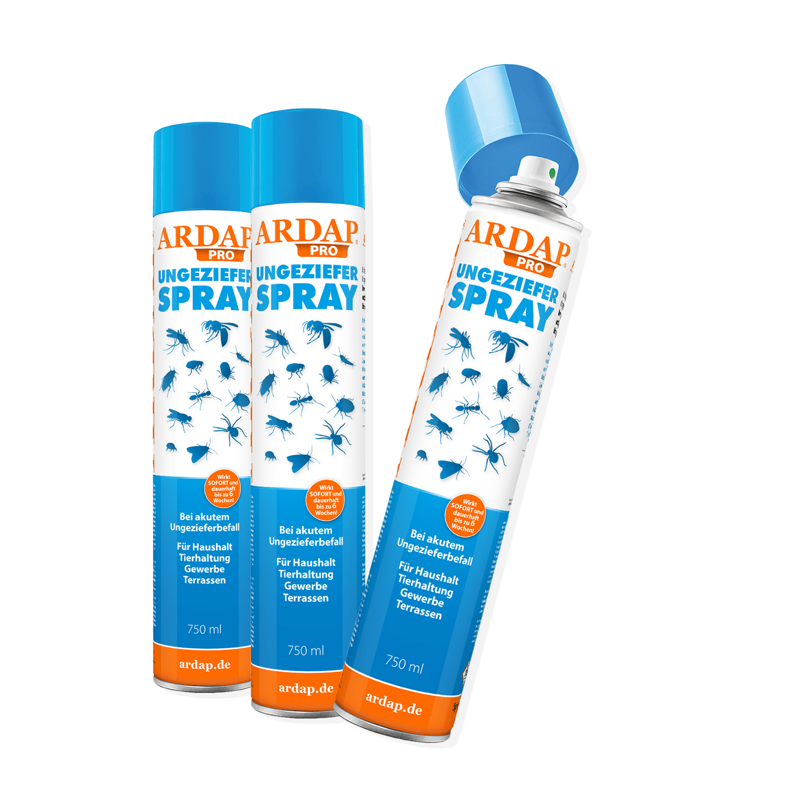ardap-pro-ungezieferspray-2-x-750-ml-langzeitwirkung image 2
