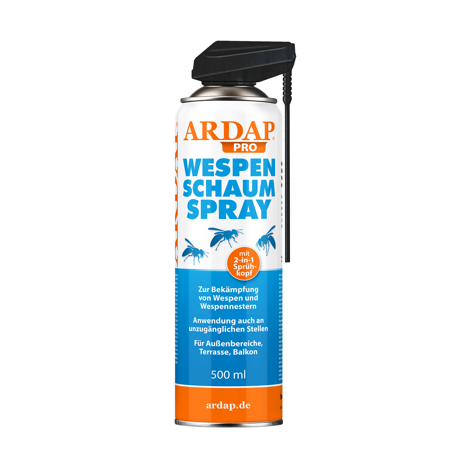 ardap-pro-wespen-schaumspray-500-ml-2-in-1-kopf image 1