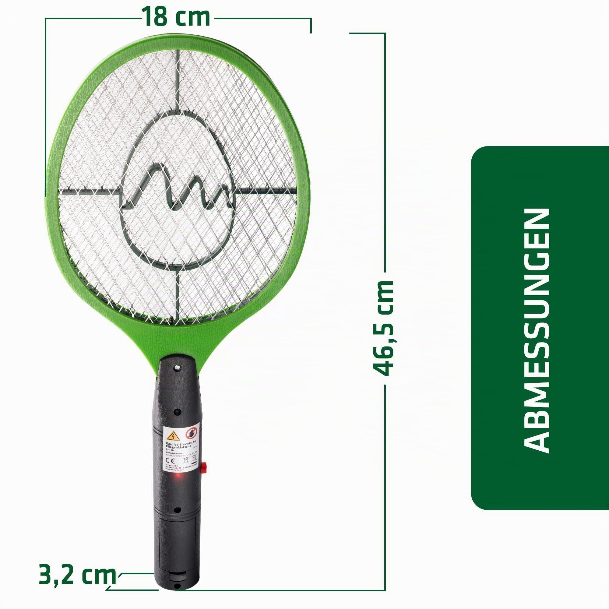 gardigo-klatschigo-elektrische-fliegenklatsche-mit-hochspannungsgitter image 3