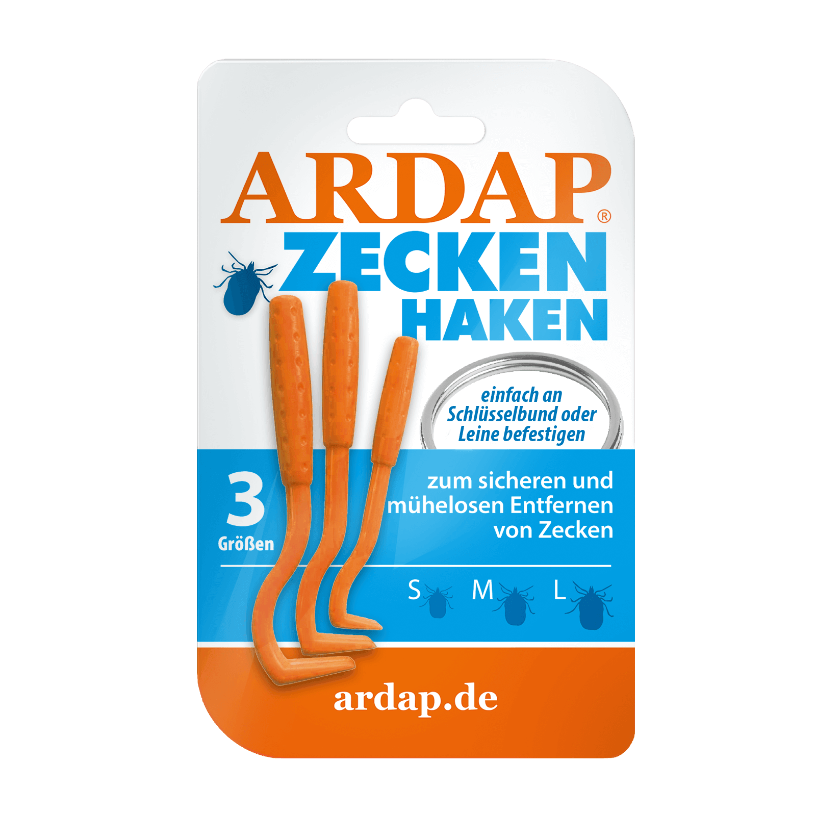 ardap-repell-zeckenhaken-3er-set-f-r-hund-und-katze image 1